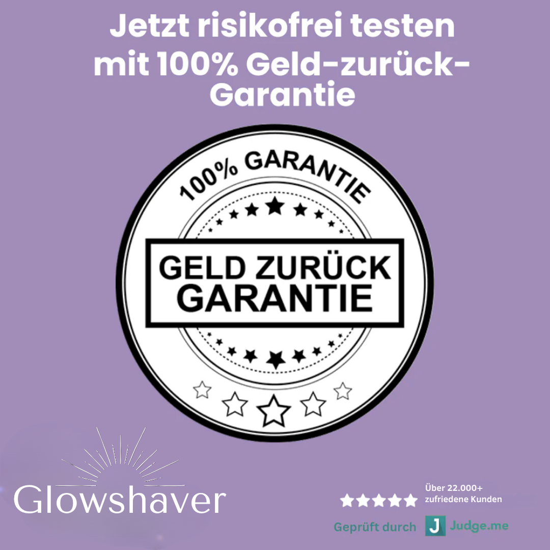 GlowShaver | Schmerzfreie Haarentfernungstechnologie